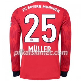 Koszulka Bayern Monachium Muller 25 Główna 2018-2019 - Koszulki Piłkarskie(L/S)